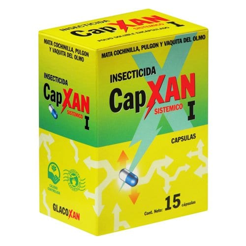 Capxan I (capsulas insecticidas)  fco.x 100cap