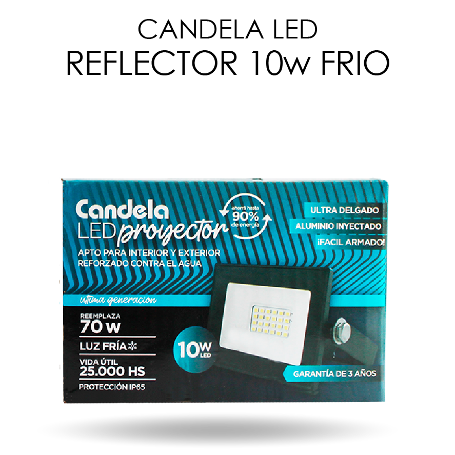 Proyector LED - 10W/FRIA