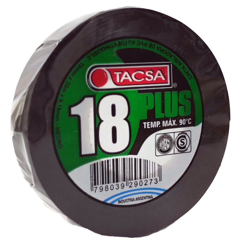 Cinta aisladora 19mm X 10m