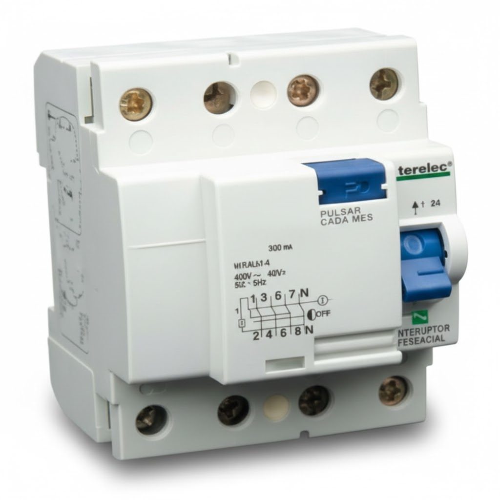 (1888) Diyuntor Interfaces 4 polos 63 amp