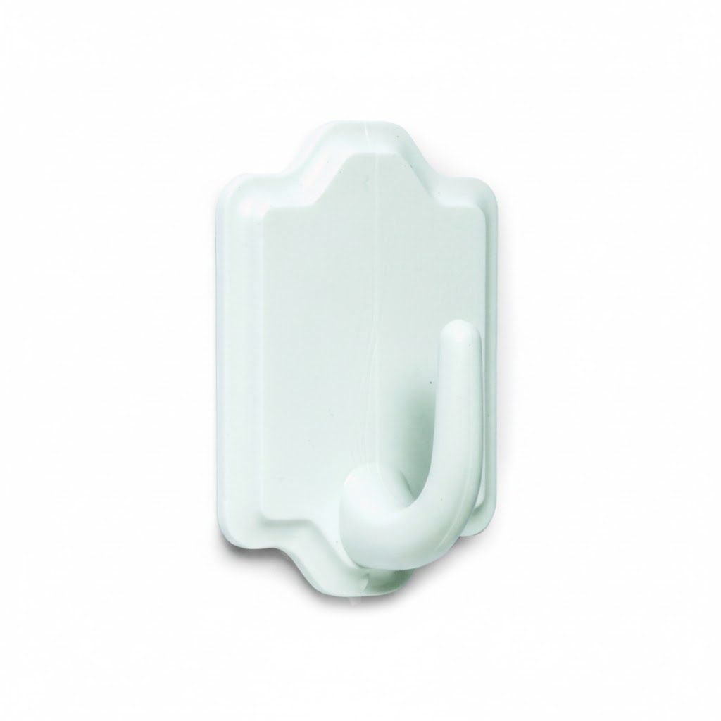 (PER1) PERCHA ADHESIVA 6un