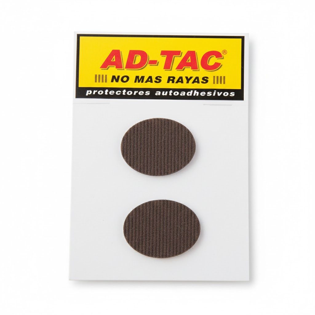 (TCM) TOPE ADHESIVO CIRCULAR MARRON